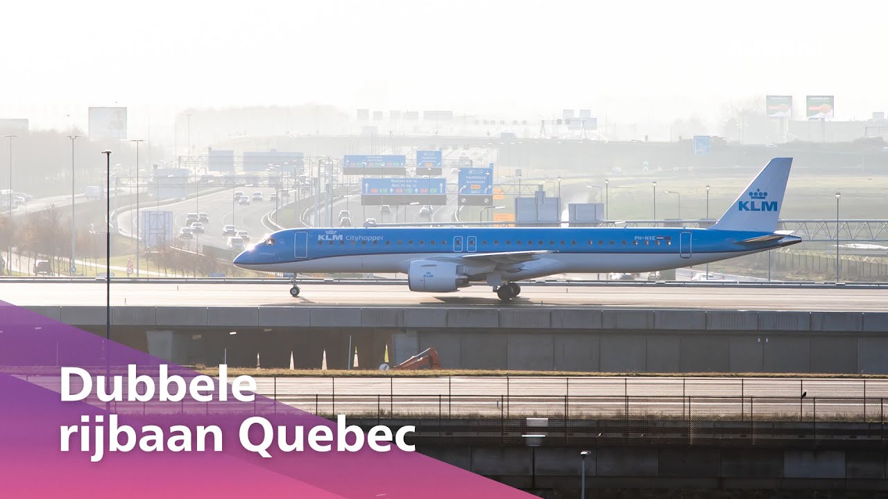 Bouw dubbele rijbaan Quebec