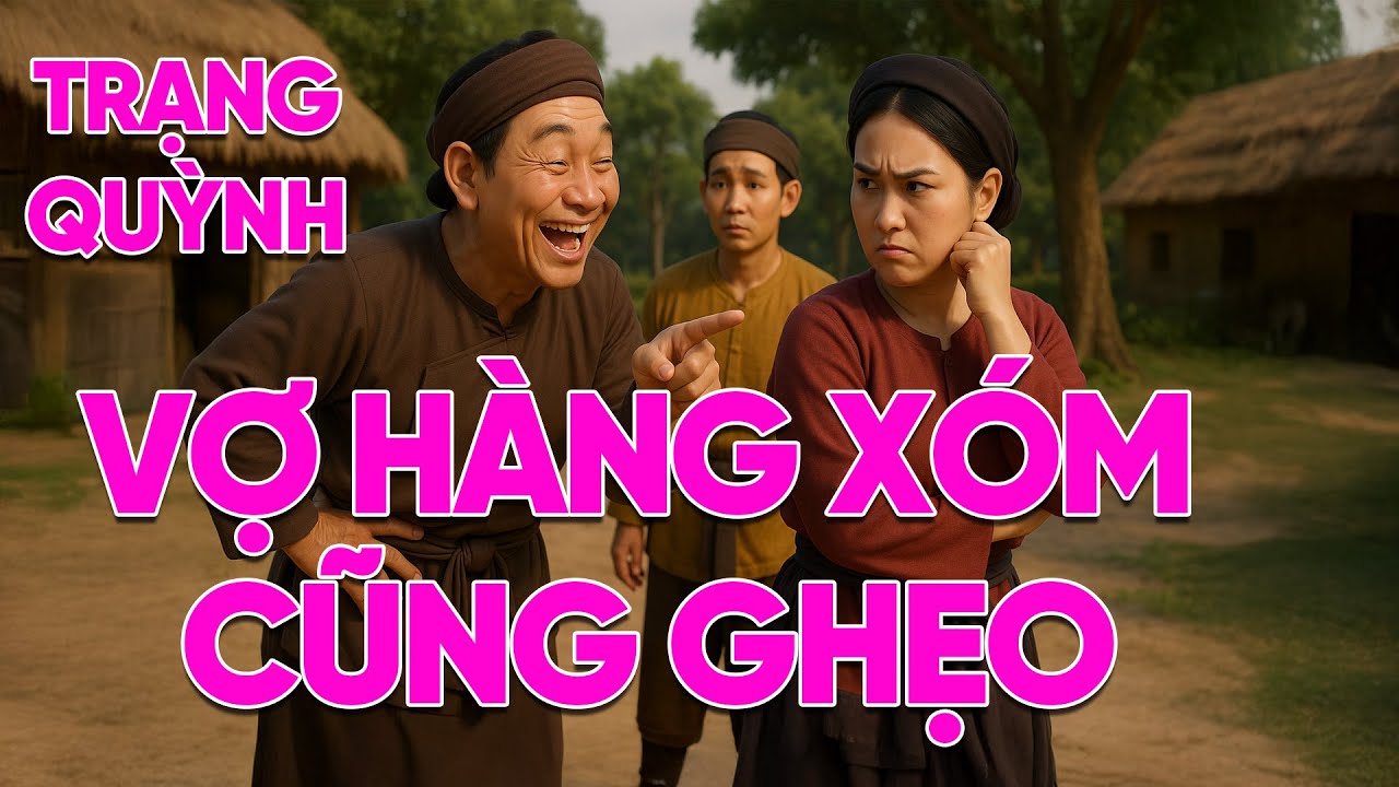 [ TỔNG HỢP ] TRẠNG QUỲNH GHẸO VỢ HÀNG XÓM | Truyện Trạng Quỳnh Đặc Sắc Nhất 2025