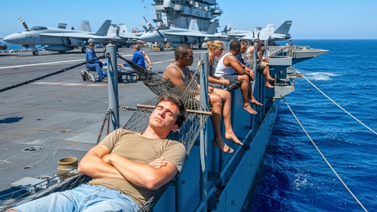 Vivir en un PORTAAVIONES durante meses la realidad que pocos conocen