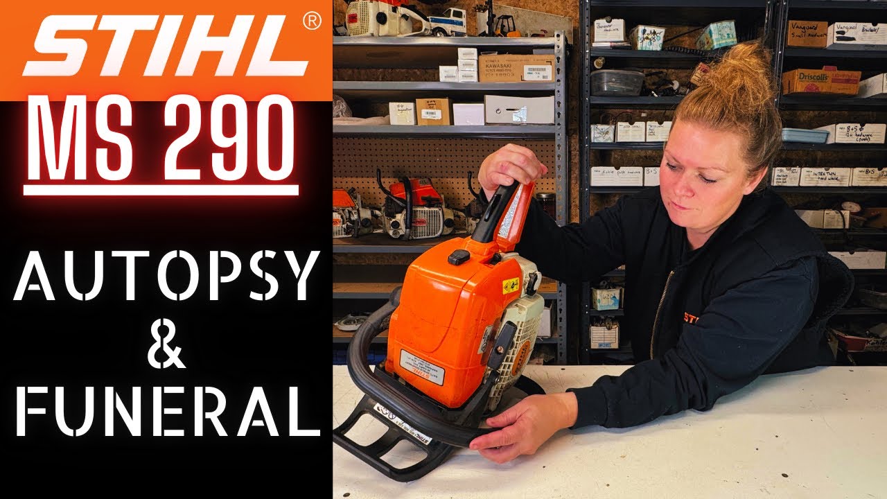 Stihl MS 290  Chainsaw  *HARD TO START*  Let’s Tear It Down For An Autopsy! ( And Funeral ? )