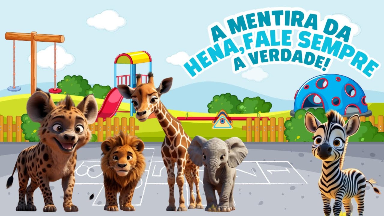 Bellinha e a Mentira da Hiena – História Infantil Cristã sobre Verdade e o Amor de Jesus