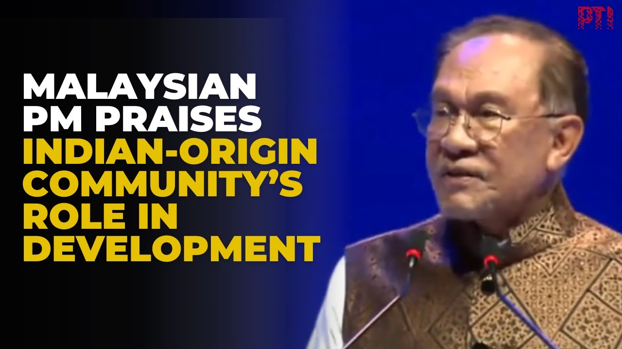 At diaspora event, Malaysian PM Anwar praises Indian-origin community’s role in development