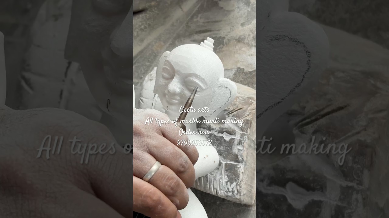Krishna making work l ISKCON vigrah l ISKCON style l radha krishna 