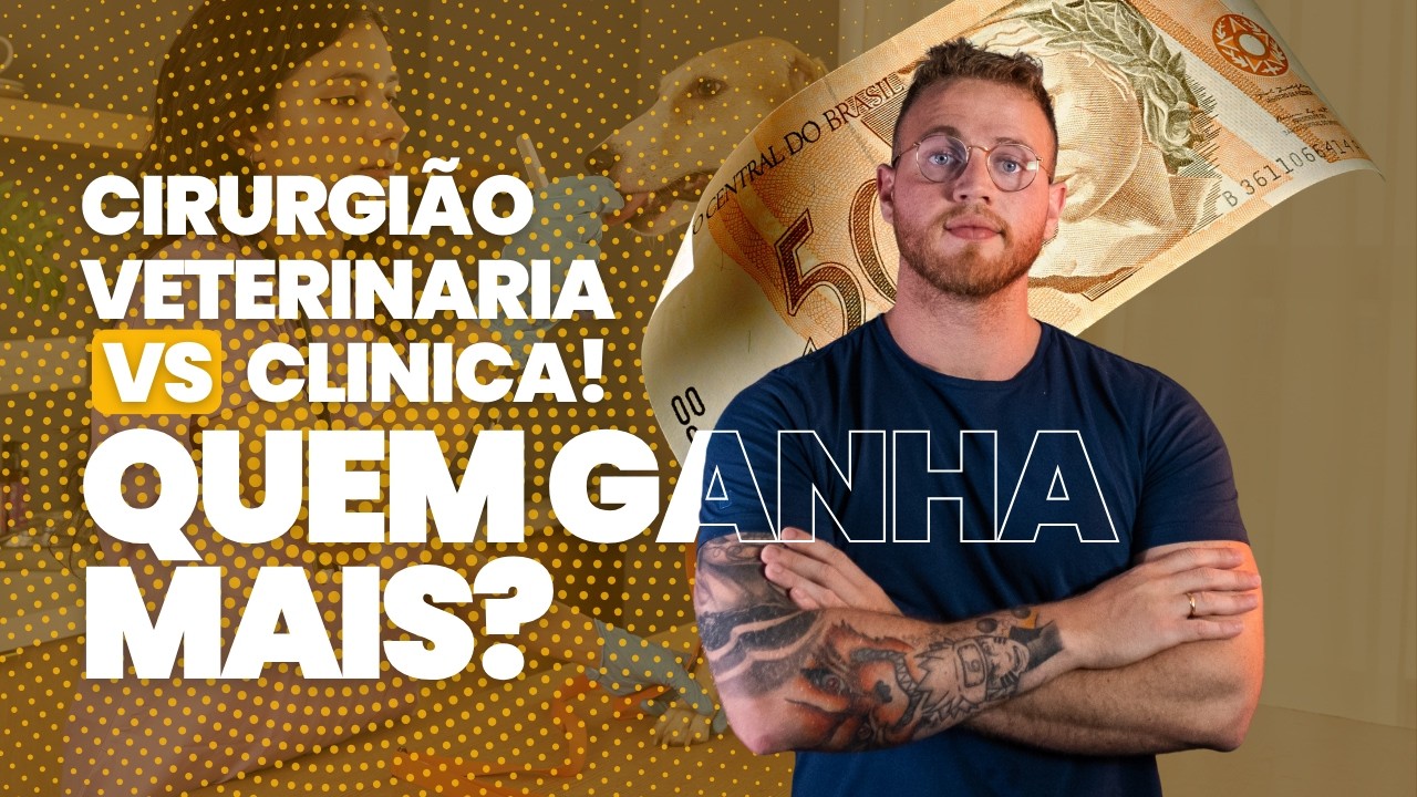 Cirurgião Veterinário vs Clínica Vet! Quem ganha mais?