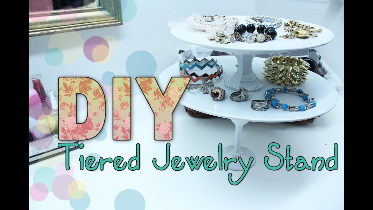 DIY Elegant Jewelry Stand