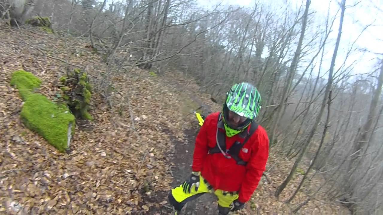 MTB Single track faggeta Soriano nel Cimino Viterbo