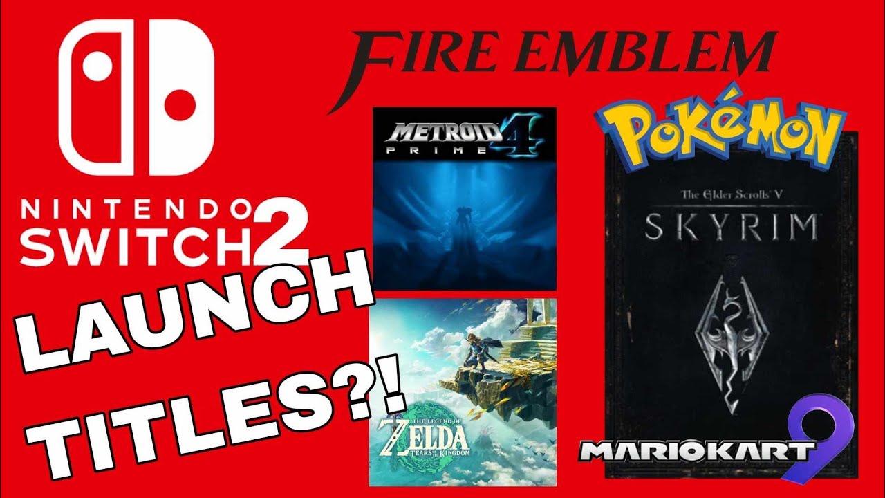 NINTENDO SWITCH 2 LAUNCH TITLES!