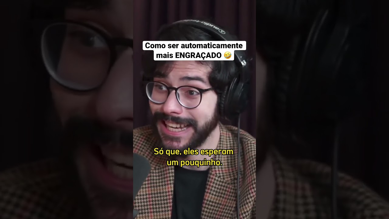 O SEGREDO PARA SER MAIS ENGRA&Ccedil;ADO! (comediantes usam isso)