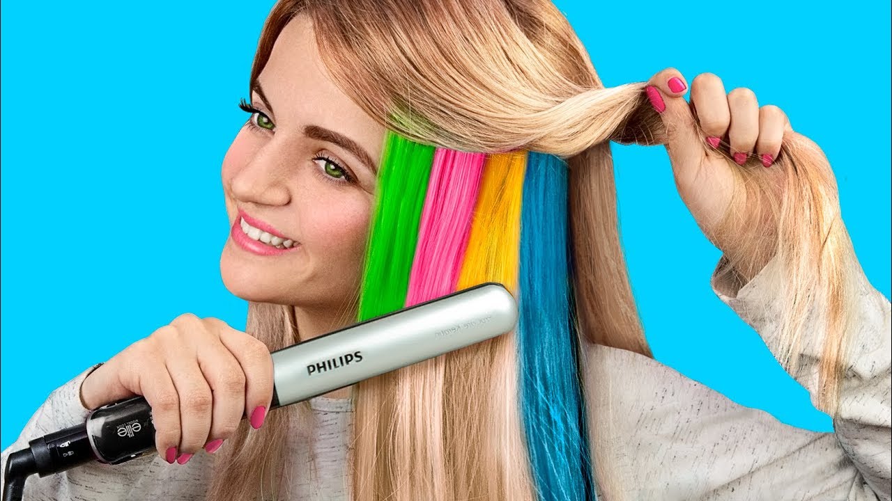 9 PENTEADOS LEGAIS PARA SEREM FEITOS EM MENOS DE UM MINUTO / TRUQUES DE CABELO GENIAIS