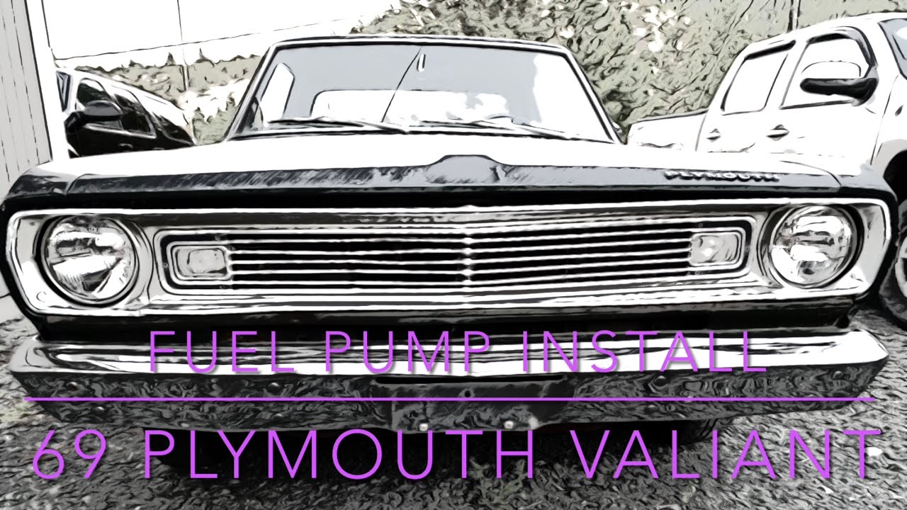 Fuel Pump Install on Slant Six Equipped 69 Plymouth Valiant