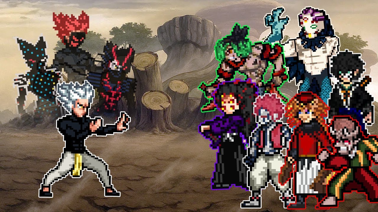 Garou VS All Upper Moons
