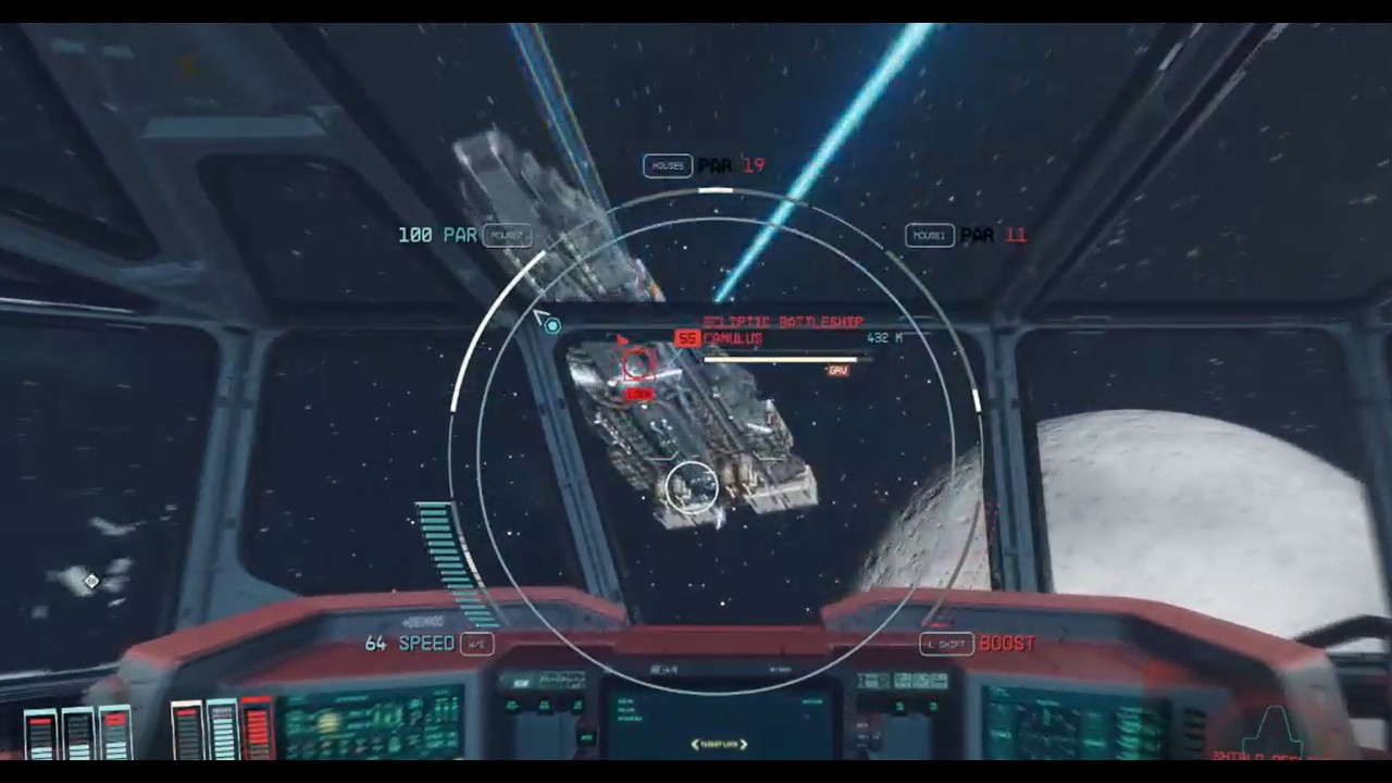 Starfield: Ecliptic Battleship Camulus (legendary ship)