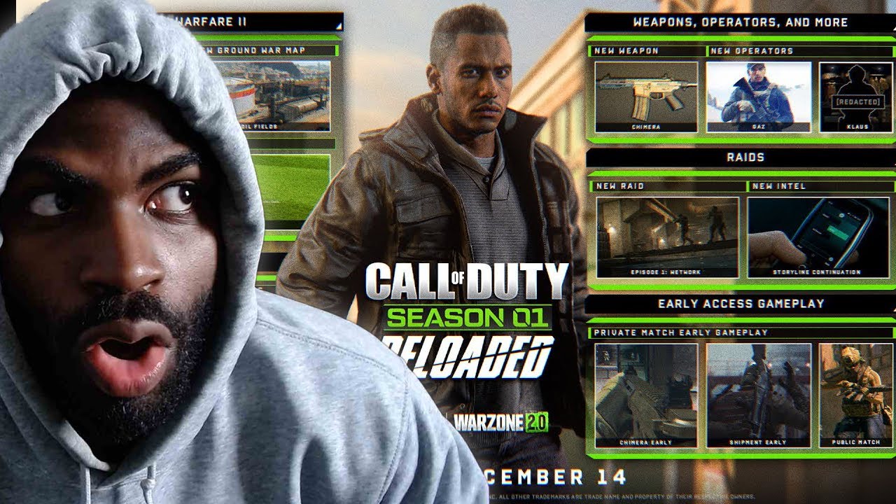🔴 LIVE - NEW CHIMERA + SEASON 1 RELOADED GAMEPLAY | MODERN WARFARE II & WARZONE 2.0
