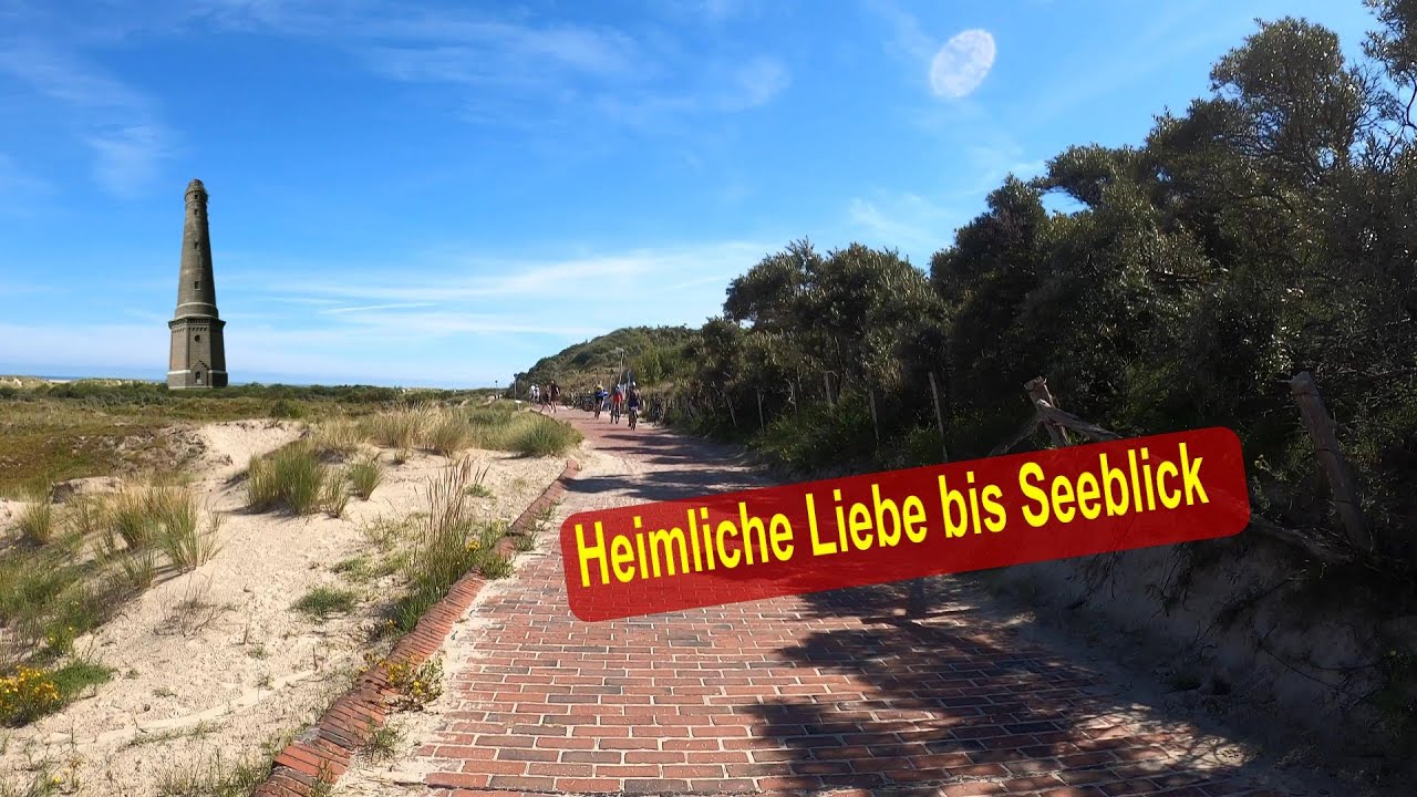 Borkum entdecken auf zwei Rädern 1; Von der heimlichen Liebe bis zum Seeblick
