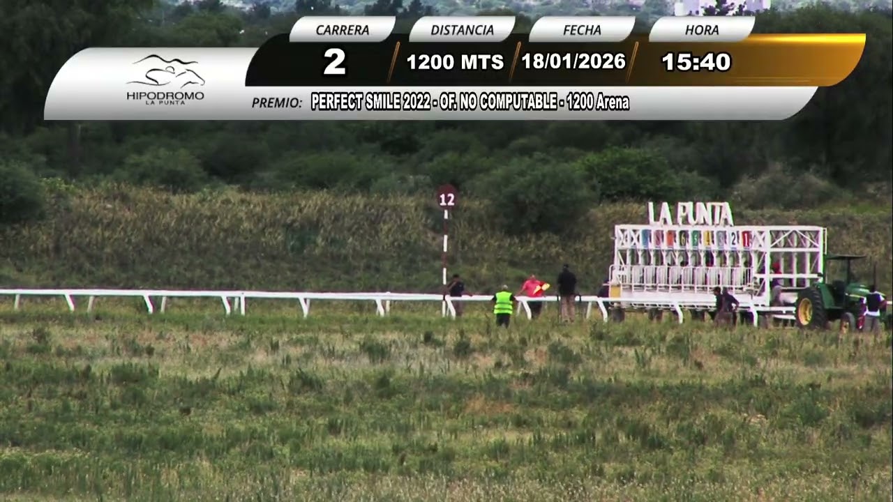 Hipódromo La Punta - PERFECT SMILE 2022 (Carrera 2) 18/01/26