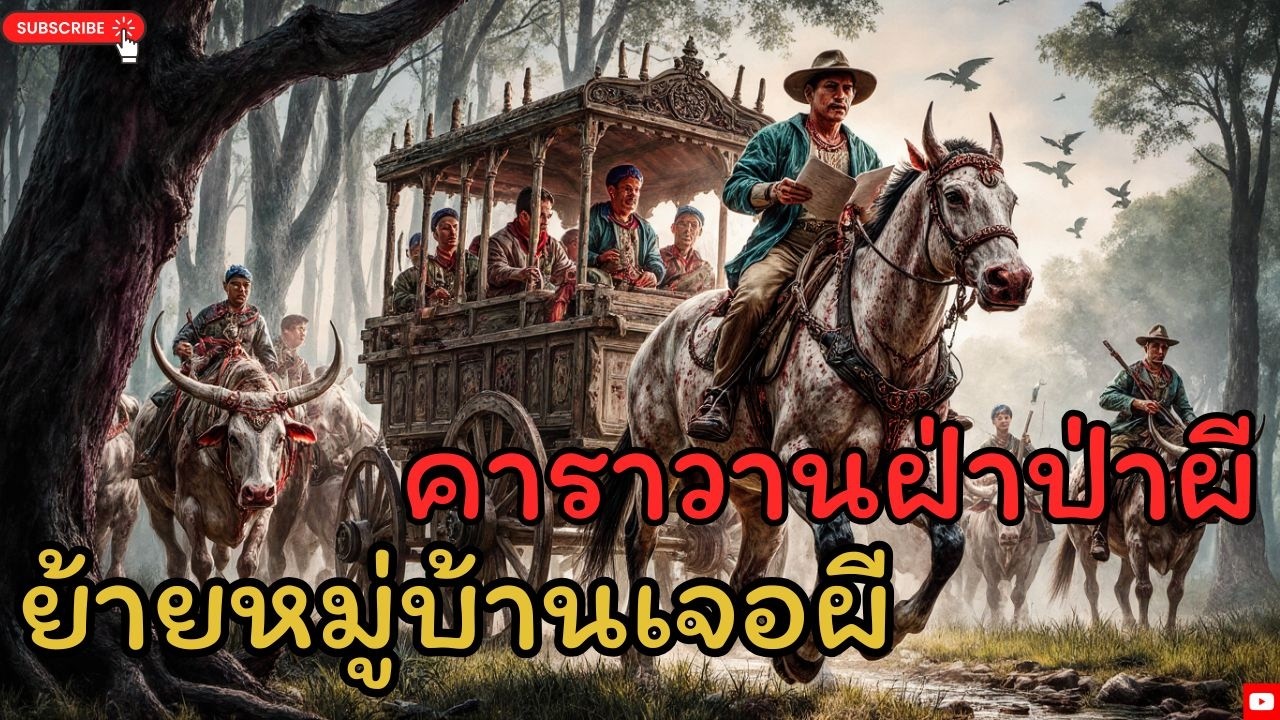 คาราวานย้ายหมู่บ้านสุดหลอน!! ขบวน 60 ชีวิตหนีแล้งเจอผีป่า ฟังยาวคลิปเดียวจบ อย่าหลับเด็ดขาด!