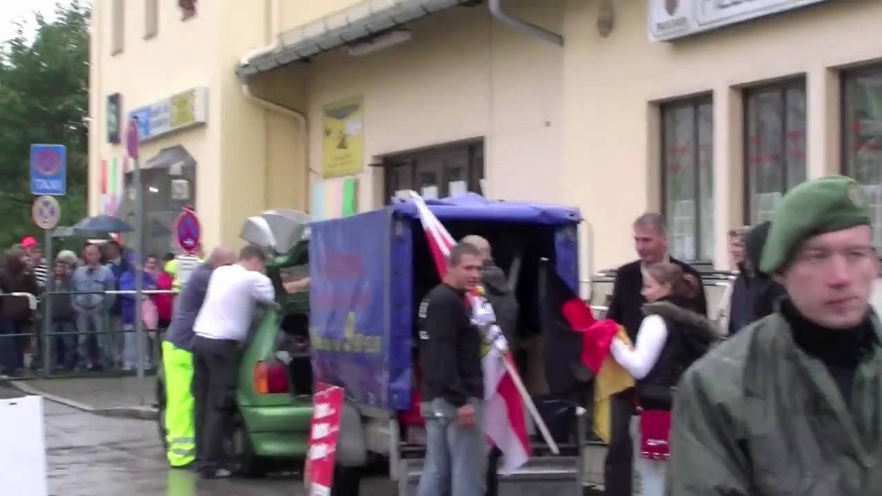 NPD Wahlkampf in Gauting