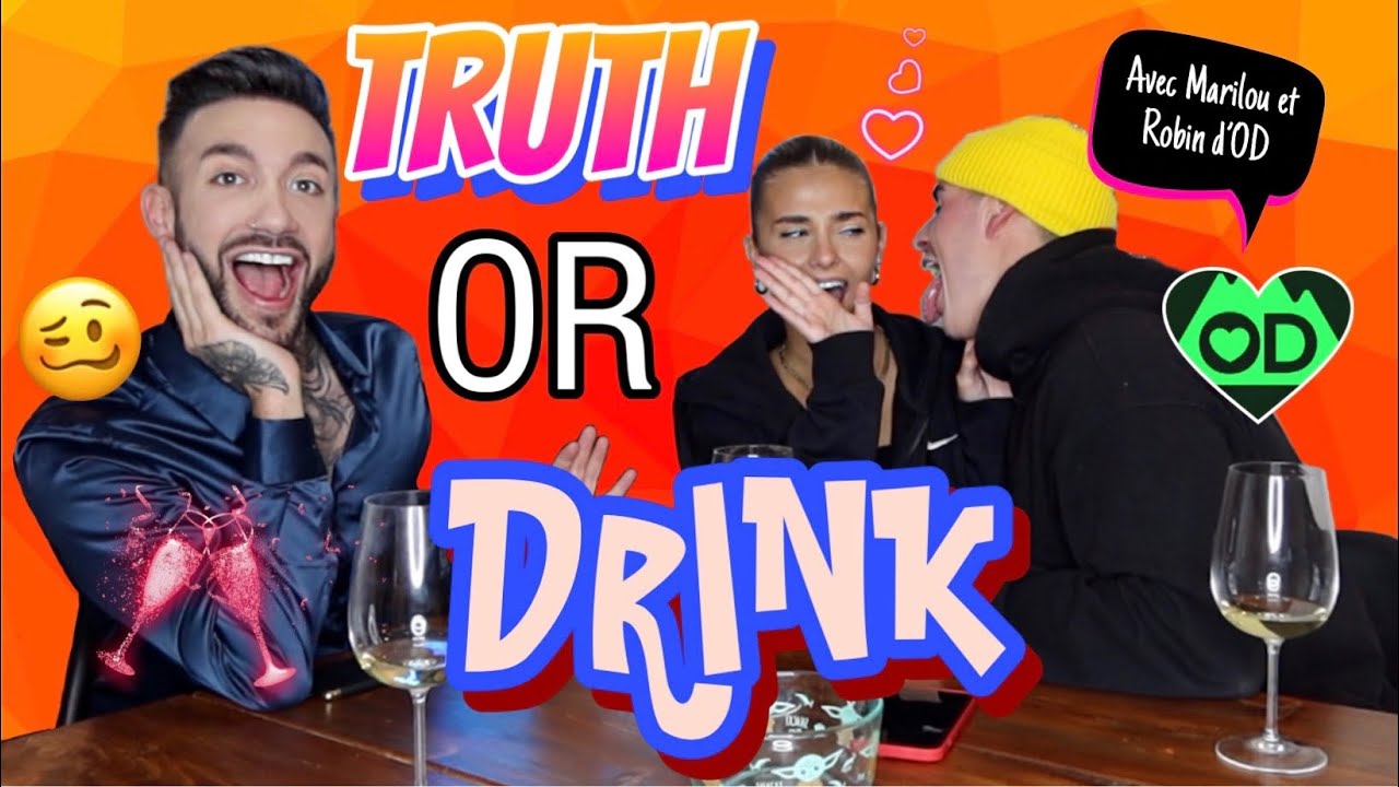 TRUTH OR DRINK ft MARILOU et ROBIN D'OCCUPATION DOUBLE DANS L'OUEST ! ( ON PERD LE CONTRÔLE! 🥴😂 )