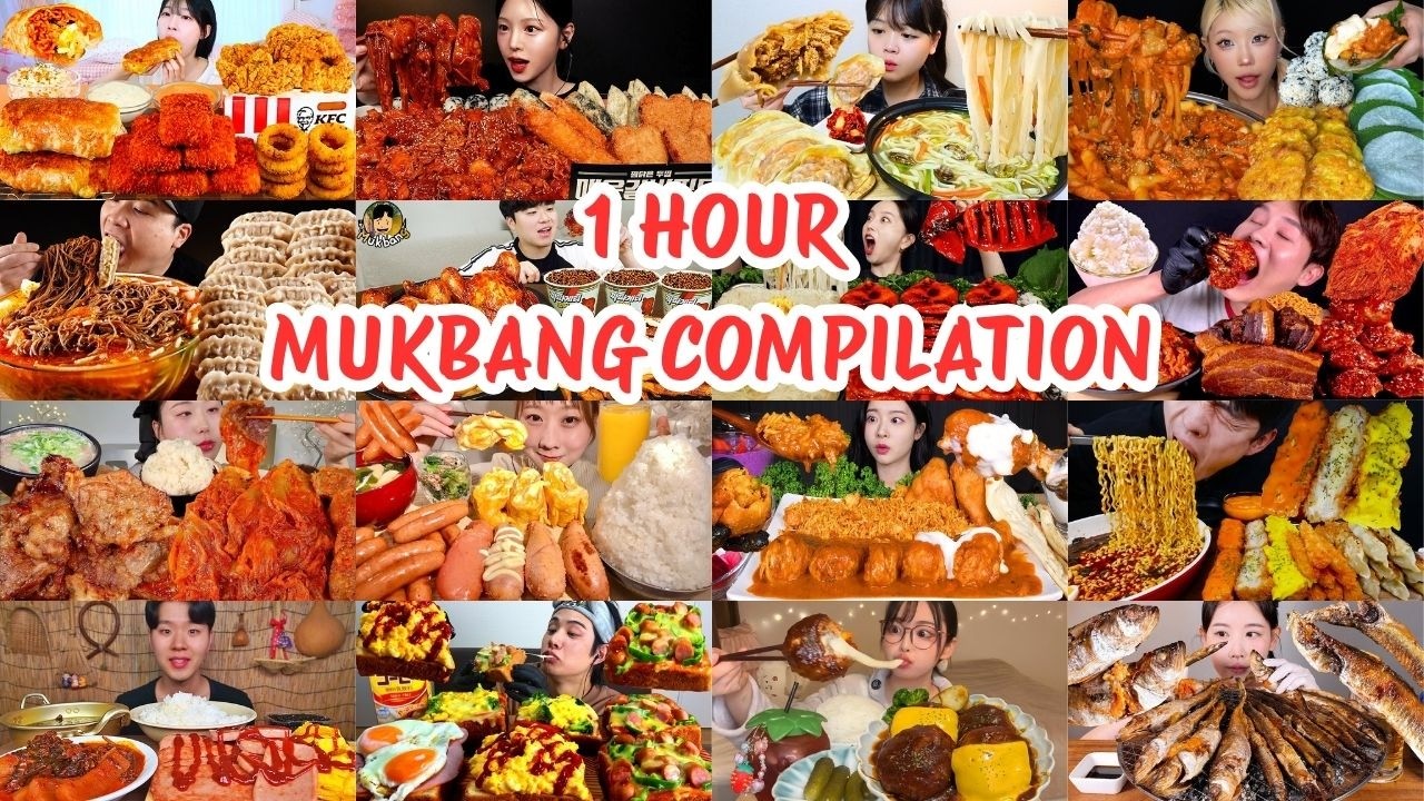 1 Hour BEST MUKBANG ASMR 🔥 Ultimate Delicious Eating Compilation |
