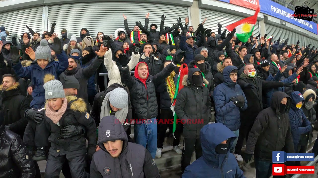16 min with Dalkurd fans against GAIS!! | GAIS vs Dalkurd