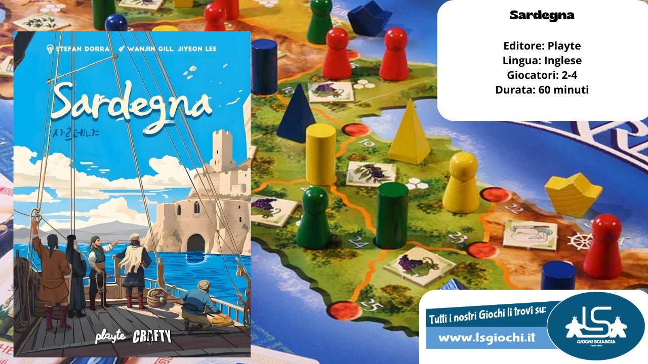 Sardegna - Board Game - Gioco da Tavolo - Playte
