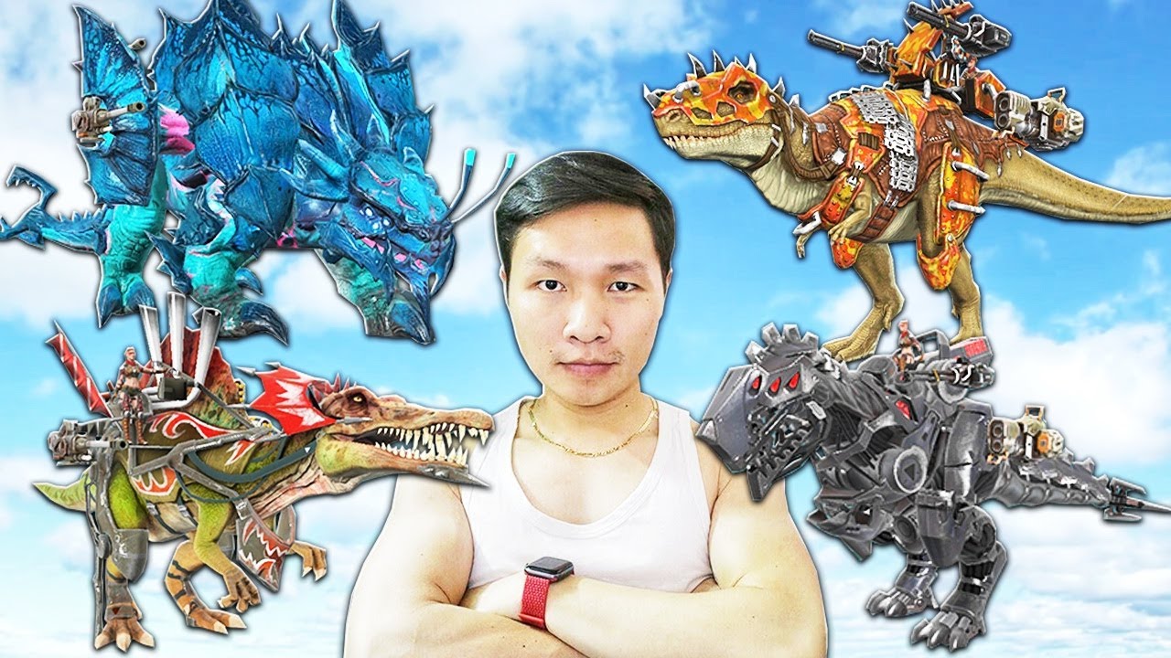 NẾU SLENDERMAN SỞ HỮU BỘ SƯU TẬP ROBOT KHỦNG LONG HIẾM NHẤT | Thử Thách SlenderMan