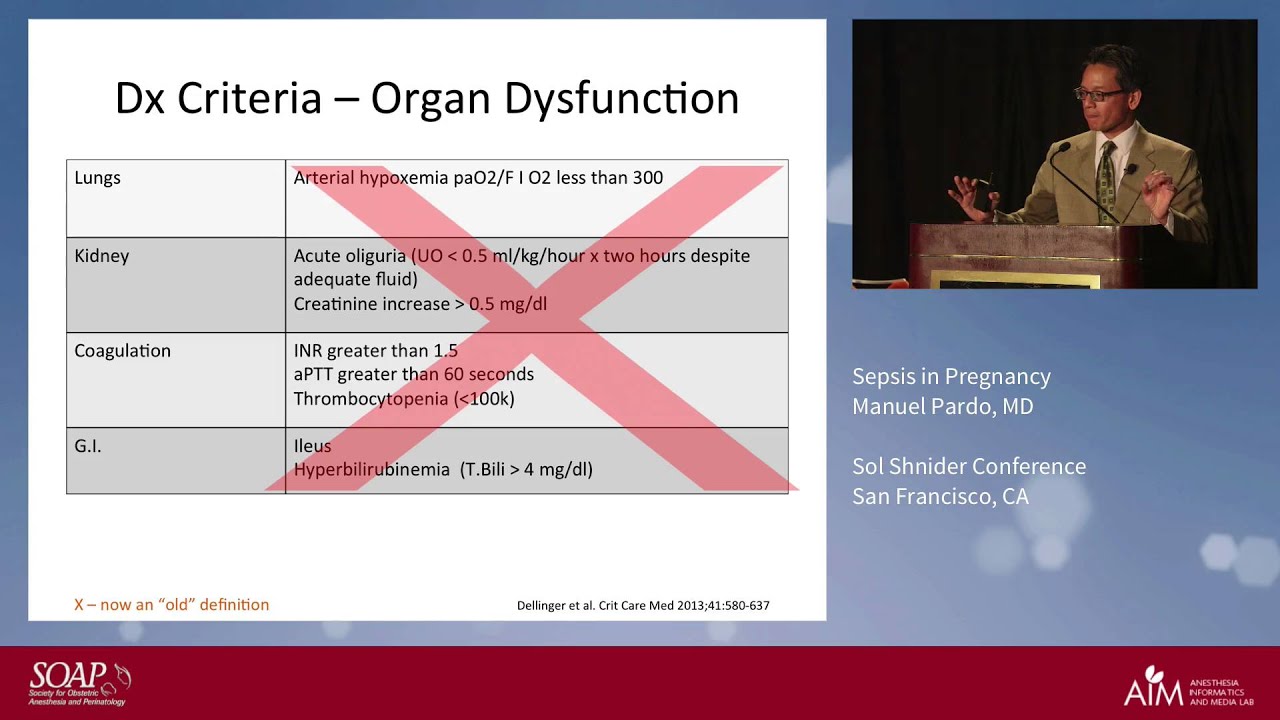 Sepsis in Pregnancy - Manuel Pardo, MD