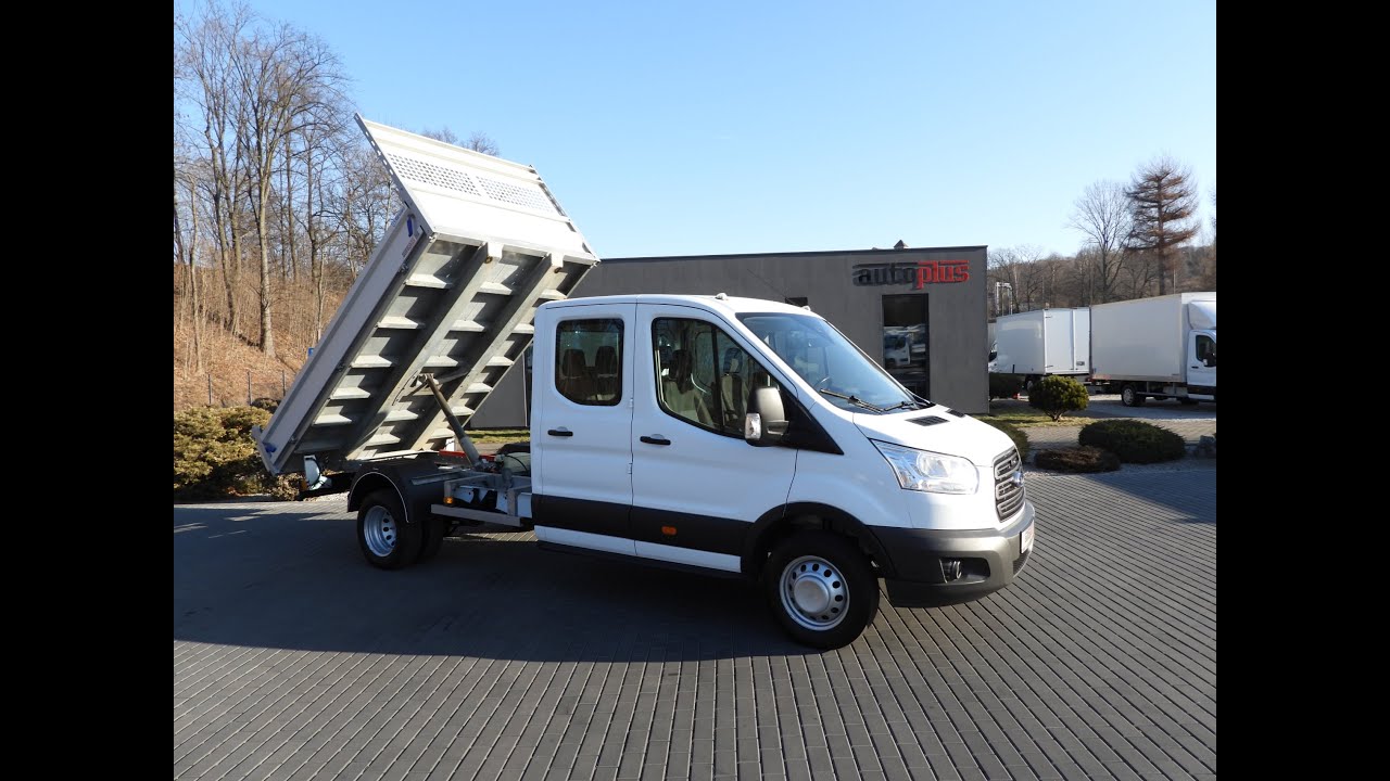 FORD TRANSIT WYWROTKA PODWÓJNA KABINA DOKA 6 MIEJSC Y09584 AUTO-PLUS.COM.PL TEL. +48 607 888 556