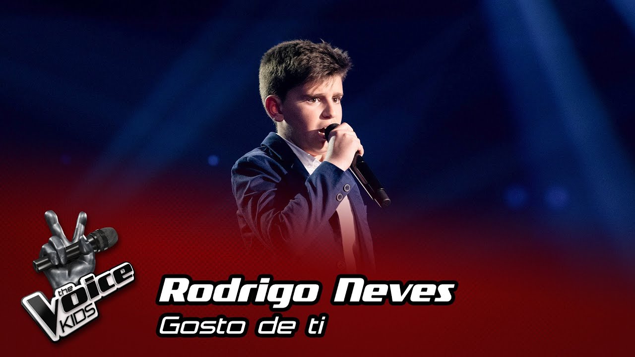 Rodrigo Neves – “Gosto de ti” | Prova Cega | The Voice Kids