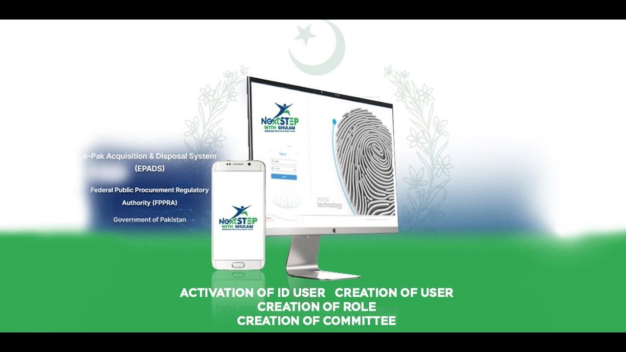 PPRA EPADS | How to Activate Procuring Agency ID, Create Users & Committees | Complete Urdu Guide