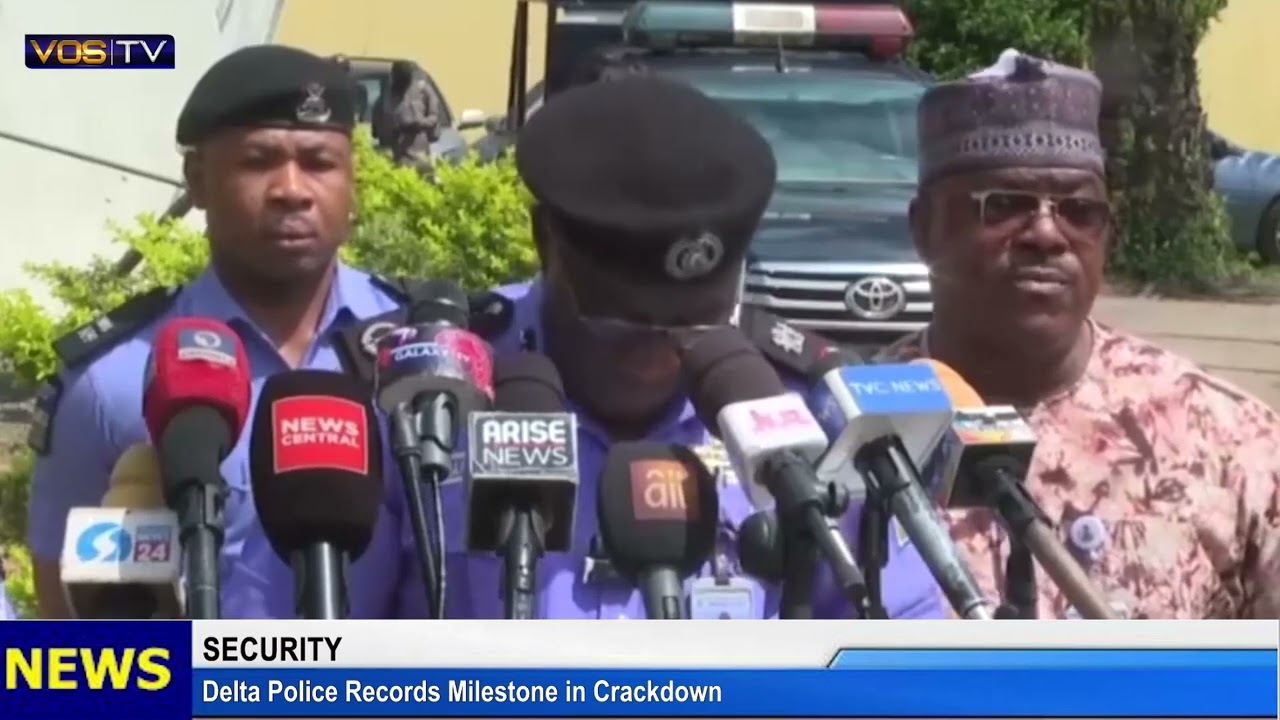 SECURITY: Delta Police Records Milestone in Crackdown