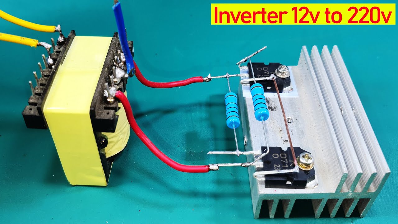 Inverter 12v to 220v, 2500w NO IC Inventor 101 #6