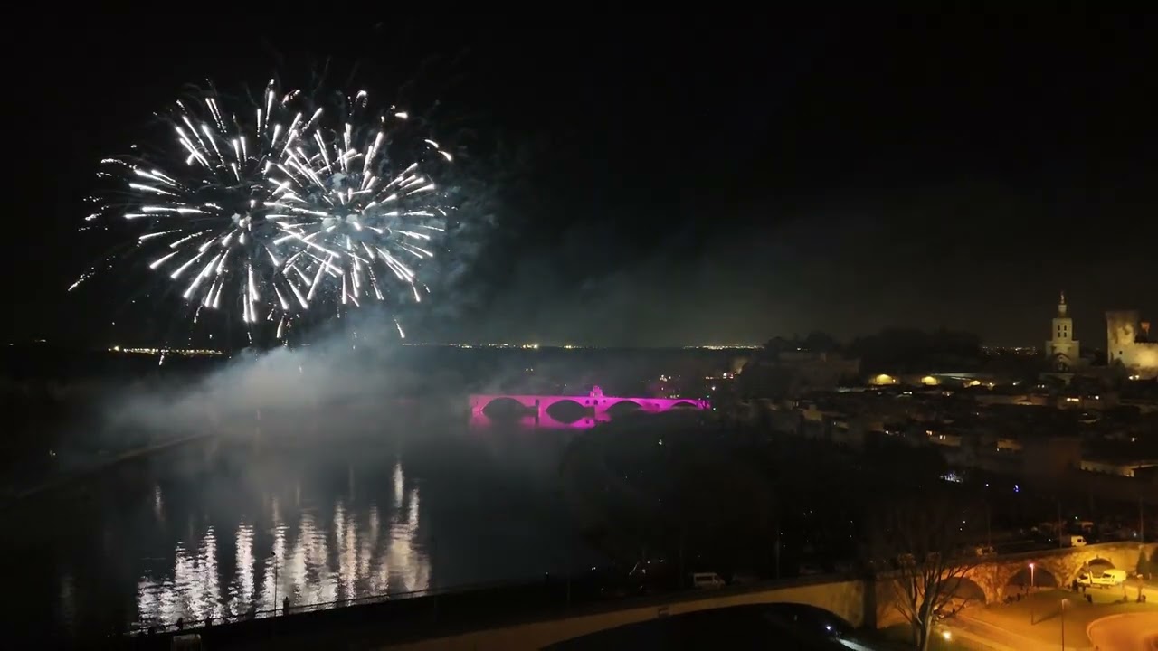 Spectacular Fireworks Show in Avignon, France | A Night to Remember!