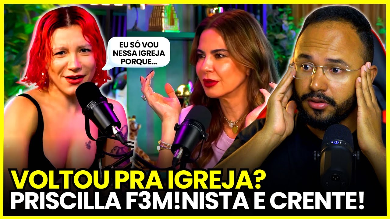 PRISCILLA ALCANTARA e SUA NOVA IGREJA COM um PASTOR FAMOSO do MEIO EVANGÉLICO!