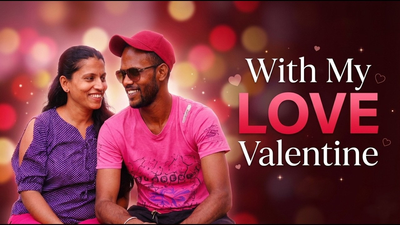 With My Love Valentine ❤️ | මහත්තයාගෙන් ලැබුණු පුදුම හිතෙන වැලන්ටයින් තෑග්ග 🎁🌹VL0G 9