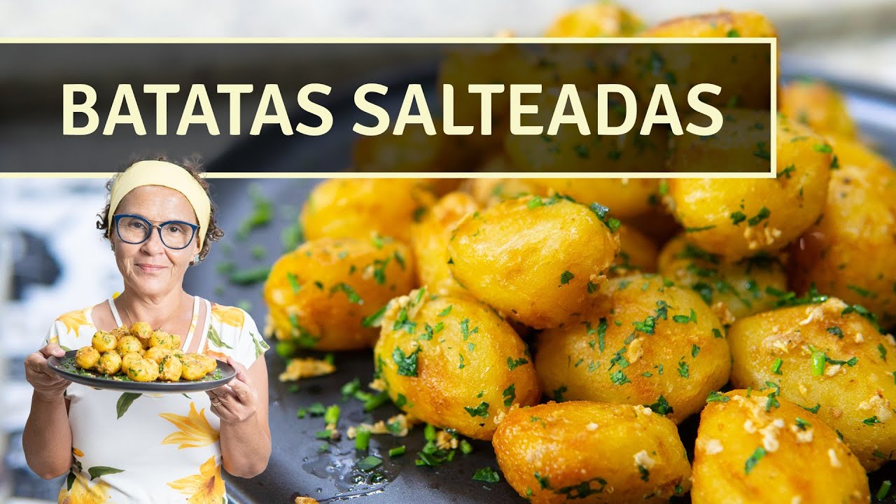 A MELHOR RECEITA DE BATATA. BATATAS SALTEADAS NA MANTEIGA - BATATA SAUTÉ
