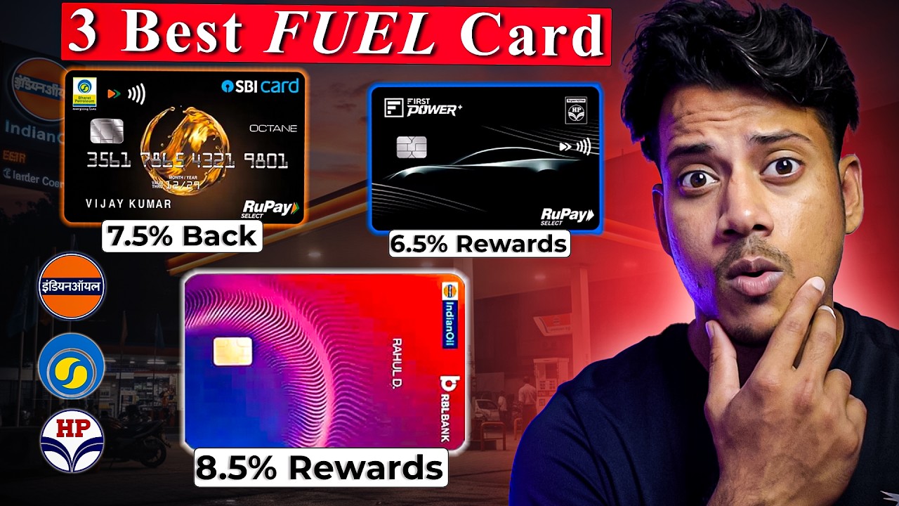 Best Fuel Credit Cards in India 2026 ⛽ Save Up to 8.5% on Petrol!
