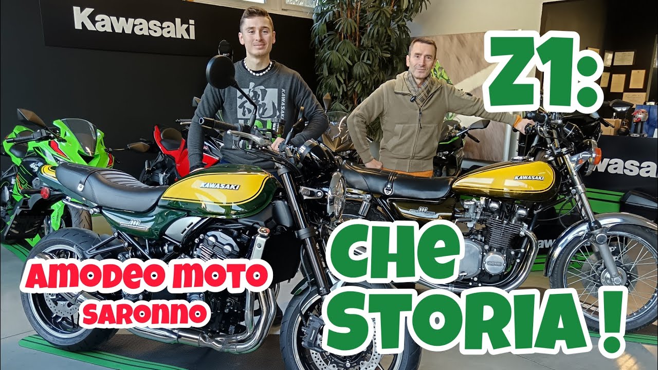 KAWASAKI Z1 E 900 RS: LA STORIA DEL MITO. CON EMILIO AMODEO