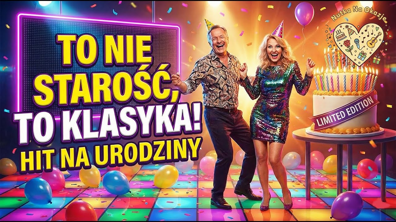 Wesoła Piosenka Urodzinowa - Zabawne Taneczne Życzenia na Urodziny