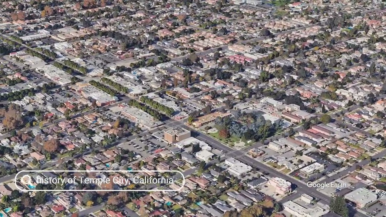 The history of Temple City, California