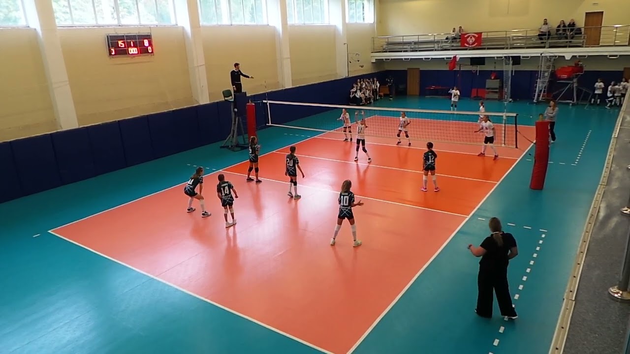 Волейбол. Девочки 2013 года. Мичуринск - Калининград СШОР по ИВС. 1 партия.