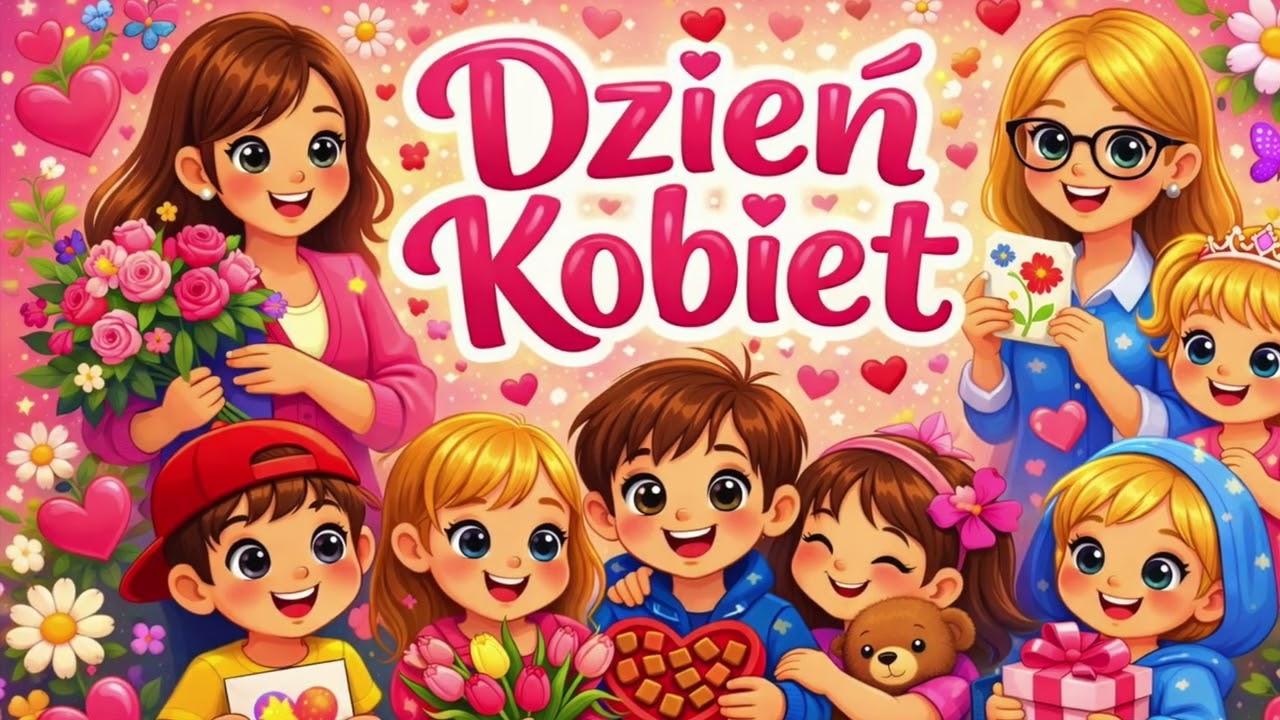 Dzień Kobiet 🌷 Piosenka dla dzieci na 8 marca | Mądre Nutki