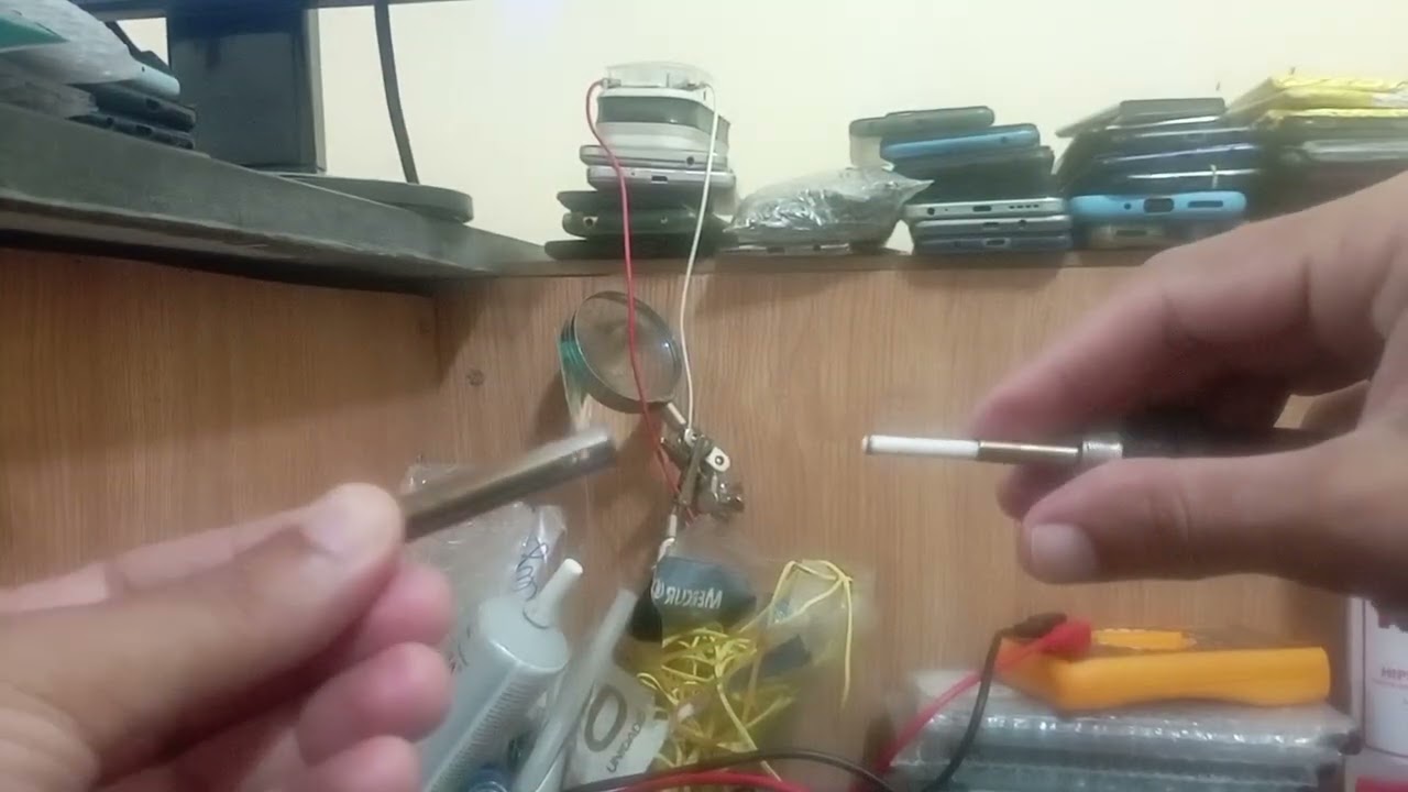 Como trocar a ponteira do ferro de solda?!