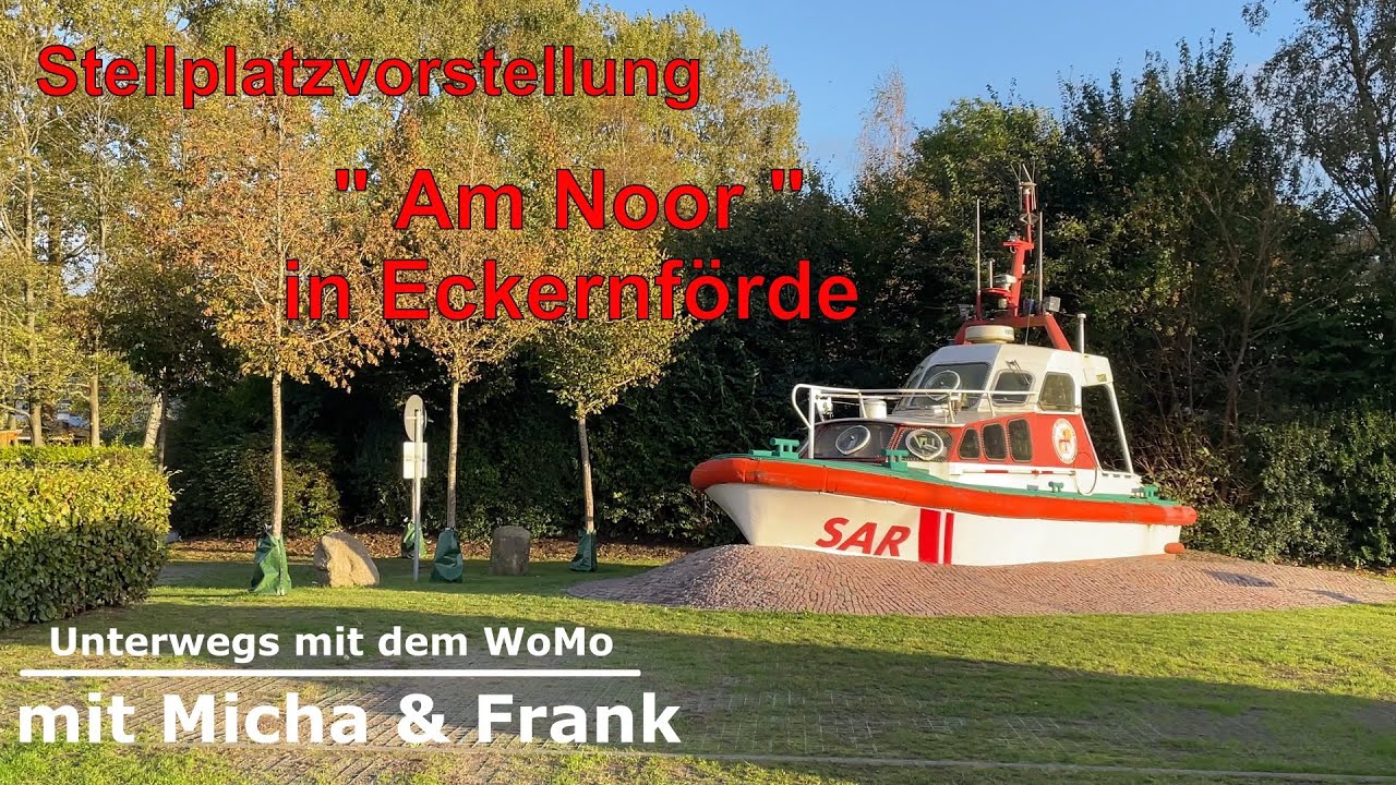 Stellplatzvorstellung / Wohnmobilstellplatz in Eckernförde (Ecktown)