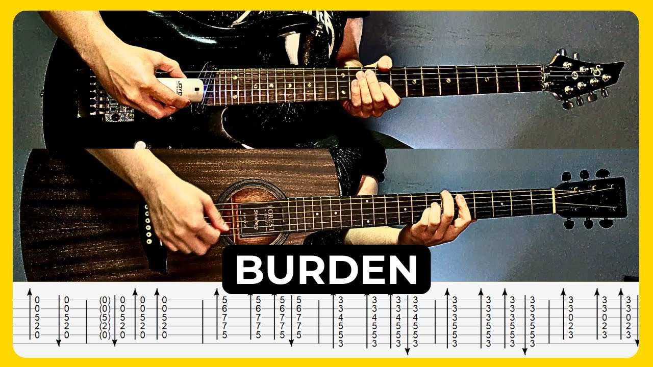 Burden - Opeth | Tabs | Guitar Lesson | Cover | Tutorial | Solo | All Guitar Parts