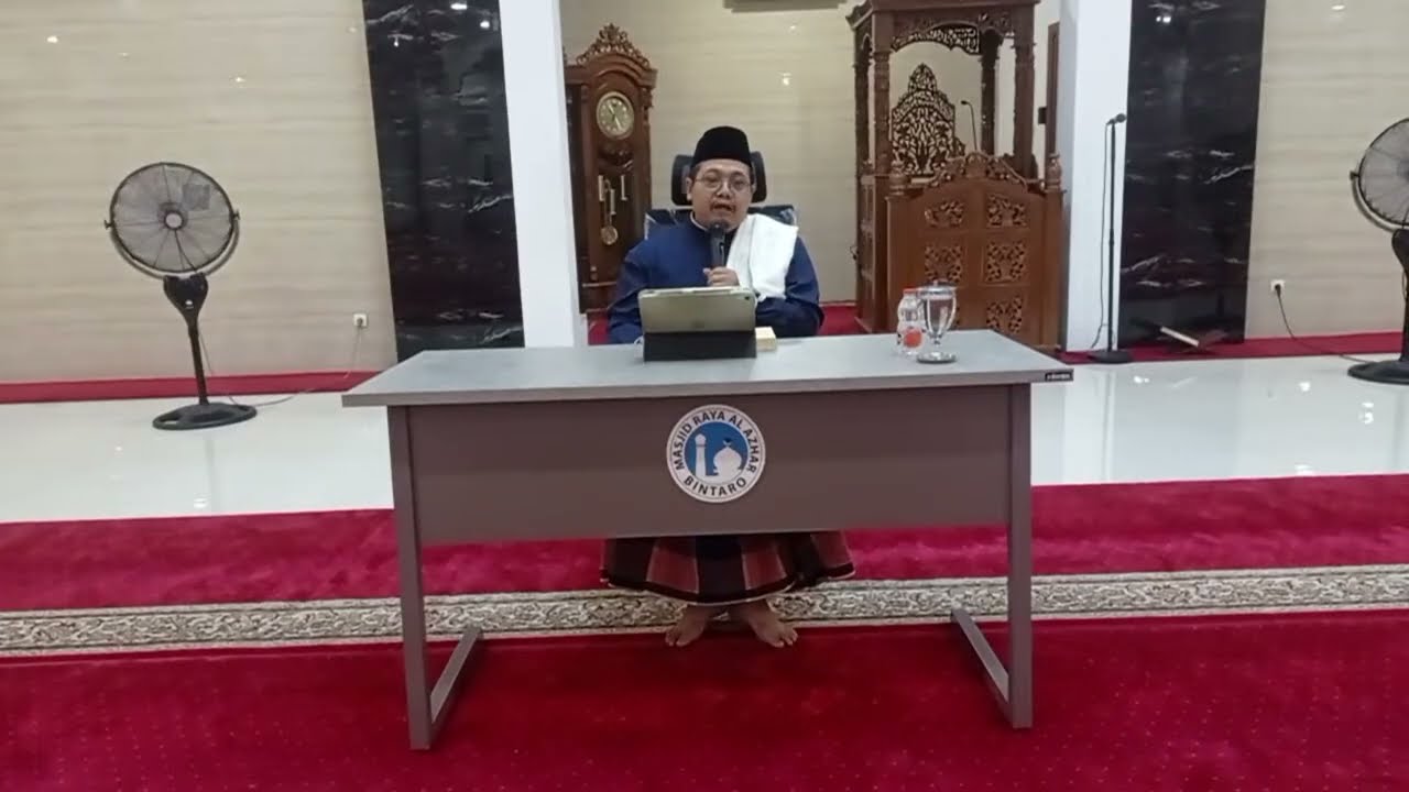 Apa saja nikmat yang ada pada kalian, semuanya dari Allah, Masjid Raya Al Azhar Bintaro, Ust Nur Ali