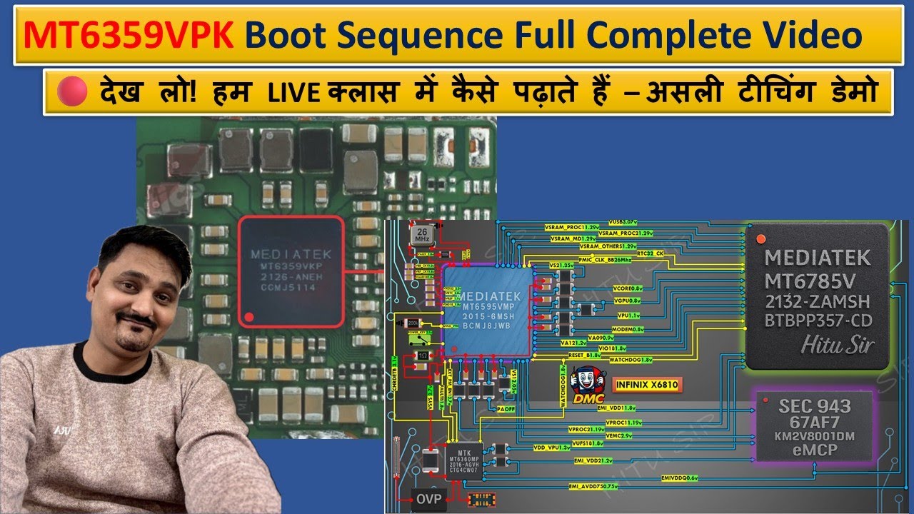 MT6359VKP Boot Sequence | MT6359VMP Boot Sequence