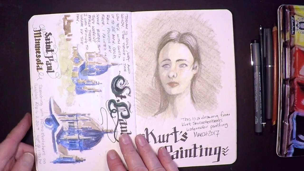 Sketchbook Tour - July 2017