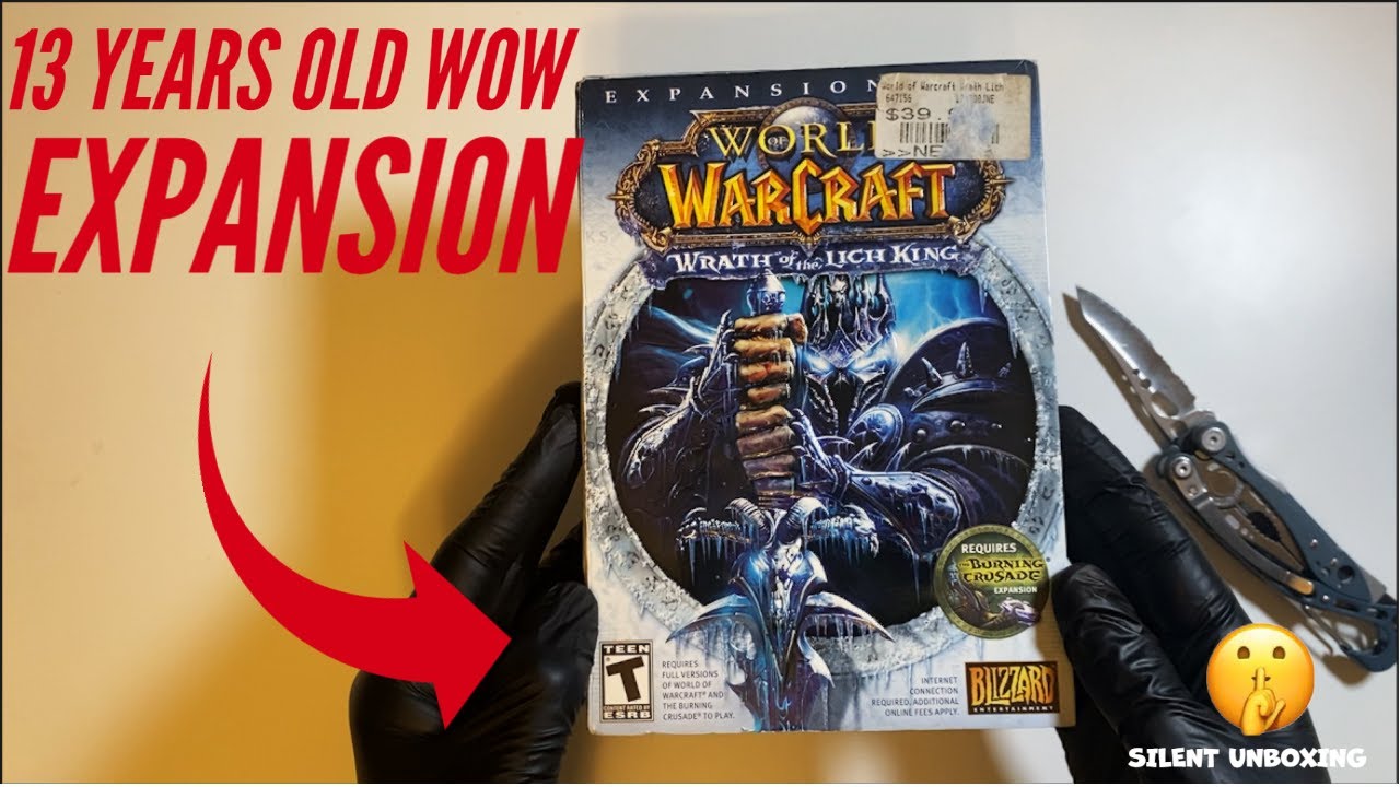 OPENING WOW SECOND EXPANSION 2013 WOTLK  UNBOXING