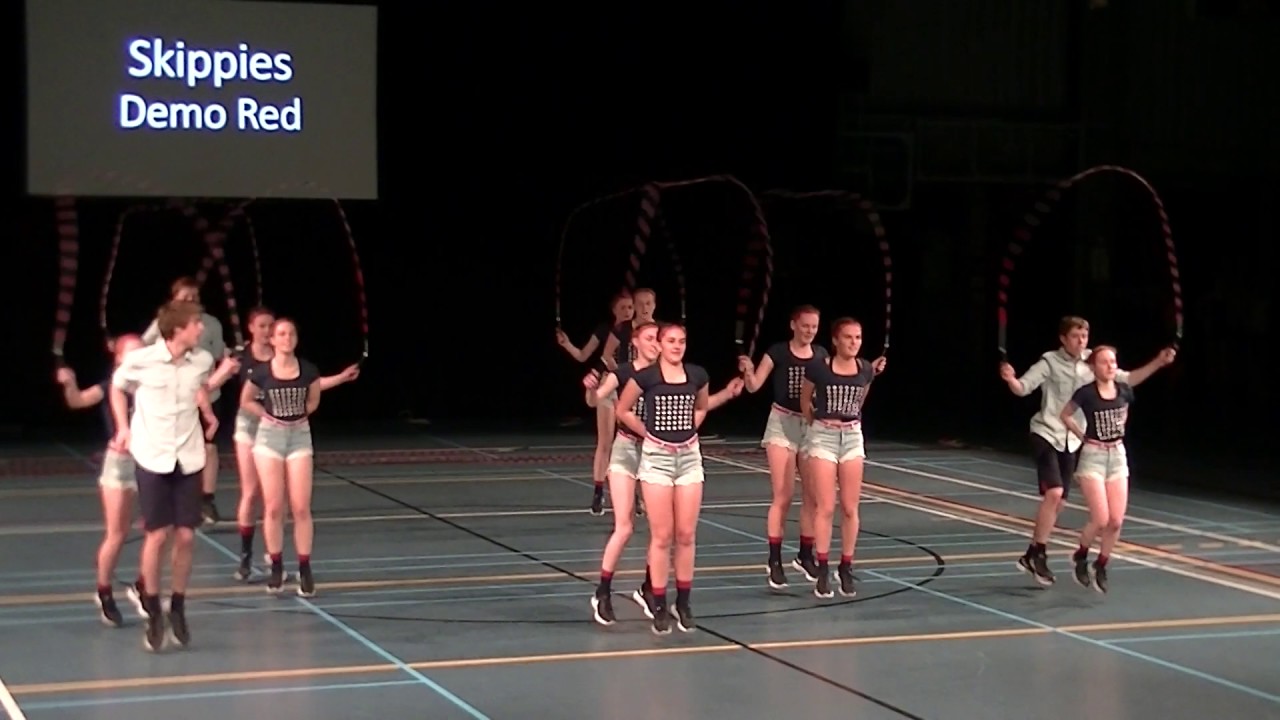 Ropeskipping demo red 2017 - USA - PK-wedstrijd ALVB (AntwLimVl-Br) - Goud